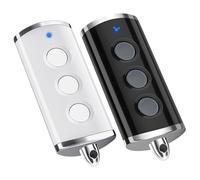 pepape 868MHz Replacement for Hormann HSE 4 BS HSE 2 BS Garage Door Remote Transmitter for Hörmann Garador GaraMatic 9/10/20 ProMatic 2/3/4 SupraMatic 2/3/4 Black&White