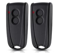 pepape Garage Opener Remote Control for EcoStar RSC2-433 RSE2-433, Gate Handheld Transmitter for Hormann EcoStar Liftronic 500/700/800 for Portronic D2500/D5000/S4000 Pack of 2