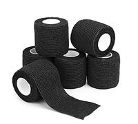 PEPAX Grip Tape - Pack of 6 Wrap Grip Cover 2 x 5 Yards Self-Adhesive Cohesive Bandage Tube