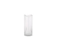 PEPAXON Tall Glass Vase for Flower Heavy Cylinder Clear 30cm High