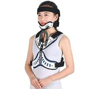 PEPDRO Cervical Thoracic Orthosis,Adjustable Head Neck Chest Thoracic Halo Brace Fracture Fixation Cervical Vertebra Rehabilitation Support for Post Trauma