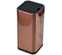 PEPDRO Rose Gold Knife Stand Holder Block Kitchen Accessories Stands for Knives Kitchen Bar Knife Storage Block 1pcs M (Color : L)