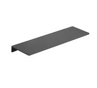 PEPDRO WDX- Gunmetal grey bathroom shelf bathroom wall mounted mirror front vanity sink one panel living room organiser tray Convenience (Color : Gunmetal Grey, Size : 30cm)