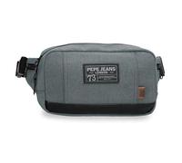 Pepe Jeans Aiden fanny pack and shoulder bag, multiple compartments, made of polyester with faux leather details, by Joumma Bags