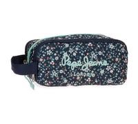 Pepe Jeans Alenka Pencil Case, Perfect Size for Backpack, Briefcase or Handbag by Joumma Bags, Denim, Standard Size, alenka case