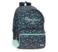 Pepe Jeans Alenka School Bag, Perfect Size for Carrying in Backpack, Briefcase or Handbag, Joumma Bags, Denim, alenka Backpack
