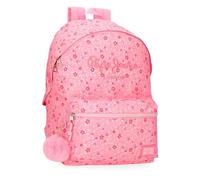 Pepe Jeans Alenka School Bags, Size Carry in Backpack, Postcard or Bag by Joumma Bags, pink, One Size, Alenka Backpack