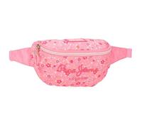 Pepe Jeans Alenka School Pencil Cases, Perfect Size to Carry in Your Backpack, Briefcase or Joumma Bags, Pink, One Size, Fanny Pack