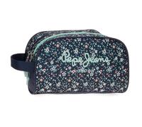 Pepe Jeans Alenka School Bags, Size Carry in Backpack, Postcard or Bag by Joumma Bags, Blue, Toiletry Bag