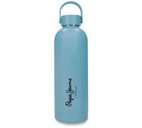 Pepe Jeans Aris Blue Stainless Steel Bottle with Capacity for 500 ml and Measures 7 x 23 cm Stainless Steel by Joumma Bags
