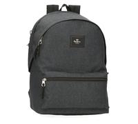 Pepe Jeans Aris Evergreen Laptop backpack 15.6" Double Compartment Denim 31x44x17.5cm Polyester by Joumma Bags