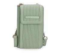 Pepe Jeans Aurora Shoulder Bag Mobile Holder Green 11x17,x52,5 cms Synthetic leather