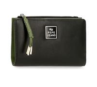 Pepe Jeans Bea Wallet with Black Card Holder 17x10x2 cm Synthetic Leather
