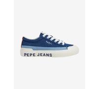 Pepe Jeans Ben Denim Shoes Blue White Kids - 34