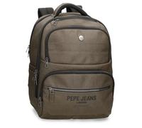 Pepe Jeans Berwick Laptop Backpack, One Size, Green, One Size, Laptop Backpack