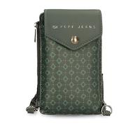 Pepe Jeans Bethany Small Shoulder Bag Green 9.5 x 16.5 cm Faux Leather, Green, One Size, Small Crossbody Bag