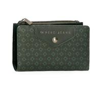 Pepe Jeans Bethany Wallet with Card Holder Green 17 x 10 x 2 cm Faux Leather, Green, One Size, Wallet with Card Holder