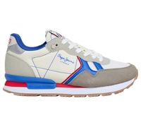 Pepe Jeans Boy's BRIT Board B Sneak, Beige (POP White), 2.5