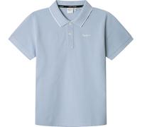 Pepe Jeans Henry Short Sleeve Polo Blue 14 Years Boys