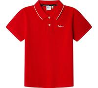 Pepe Jeans Boy's Henry Polo, Red(Royal RED), 12