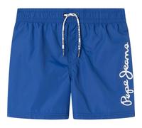 Pepe Jeans Boy's Logo Swimshort Shorts, Blue(ANYIL Blue), 16 Years