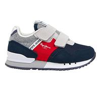 Pepe Jeans Boys London BK Brighton Sneaker Navy 10
