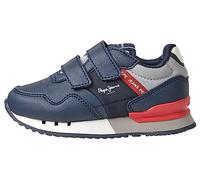Pepe Jeans Boy's London Bright BK, Blue (Navy), 10.5