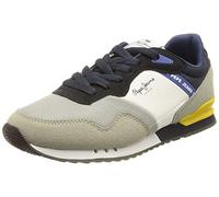 Pepe Jeans Boys' London One Basic B Trainers, 945grey, 14 UK
