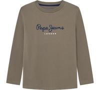 Pepe Jeans Boy's New Herman N, T-Shirt, Green, 12 Years