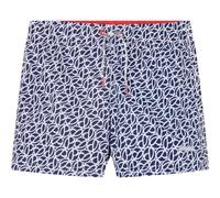Pepe Jeans Boy's P Print Swimshort Swim Trunks, Blue (Navy), 16 Years