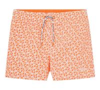 Pepe Jeans Boy's P Print Swimshort Swim Trunks, Orange (Orange), 10 Years