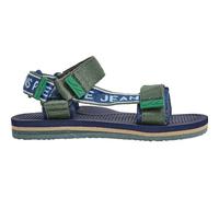 Pepe Jeans Boy's Pool One B Flip-Flop, Green (Khaki Green), 4.5
