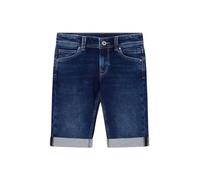 Pepe Jeans Boy's Slim Gymdigo Short Jr, Blue (Denim-CQ9), 8 Years