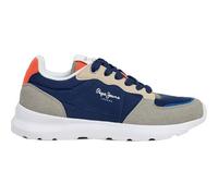 Pepe Jeans Boy's Teagan BASS B Sneak, Grey (Marl Grey), 13.5