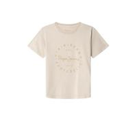 Pepe Jeans Boy's Wallace T-Shirt, Beige (Stucco White), 14 Years
