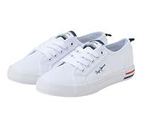 Pepe Jeans Brady Basic B Sneaker, White (White), 2.5 UK