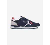 Pepe Jeans Brit Road Trainers Blue EU 44 Men