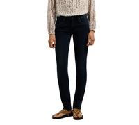 Pepe Jeans Brooke Pl20506267fc Slim Fit Low Waist Jeans Black 25 / 32 Woman