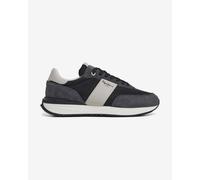 Pepe Jeans, Buster Supra, trainers, black and white. - 45