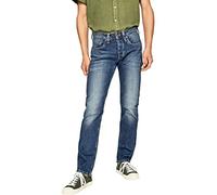 Pepe Jeans Cash Men's Jeans Regular Fit Regular Rise Denim, Blue (Denim-z23), 36W / 32L