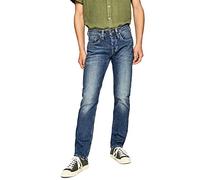 Pepe Jeans Cash Men's Jeans Regular Fit Regular Rise Denim, Blue (Denim-z23), 36W / 32L