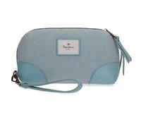 Pepe Jeans Cora Handbag Blue 20 x 11 x 4 cm Cotton