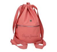 Pepe Jeans Corin Backpack Sack Pink 35x46cm Polyester and PU by Joumma Bags, Pink, One Size, Backpack Sack