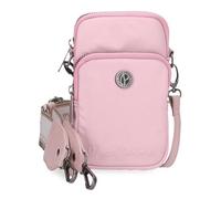 Pepe Jeans Corin Messenger Bag Mobile Phone Case Pink 11x17.5x4cm Polyester and PU by Joumma Bags, pink, One Size, Shoulder Bag Mobile Phone Case
