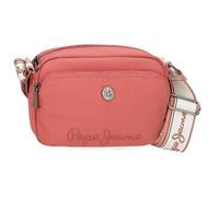 Pepe Jeans Corin Shoulder Bag Pink 21x14x5cm Polyester and PU by Joumma Bags, Pink, One Size, Shoulder Bag