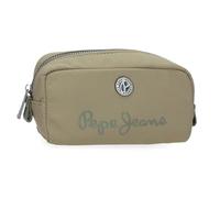 Pepe Jeans Corin Toiletry Bag, One Size, Green, One Size, Toiletry Bag