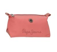 Pepe Jeans Corin Toiletry Bag Pink 20.5x11.5x7.5cm Polyester and PU by Joumma Bags, Pink, One Size, Toiletry Bag