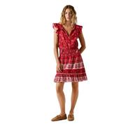 PEPE JEANS Cyra Sleeveless Short Dress M Red