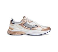 Pepe Jeans Dave Metal Trainers Brown,White EU 39 Woman