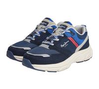Pepe Jeans Dave Sider B Sneaker, Blue (Navy), 6 UK